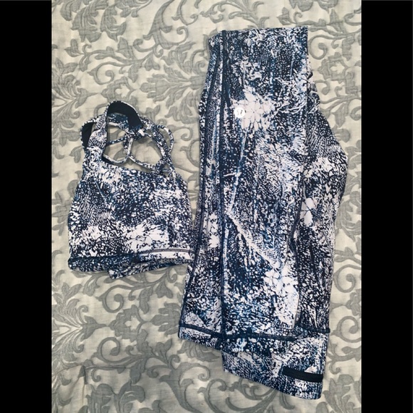 Lululemon matching speed up tight and bra - Picture 9 of 9